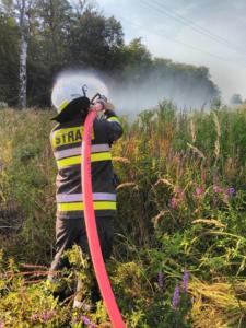 09.08.2018 - Pożar Zbrosławice